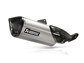 Koncovka výfuku motocyklu AKRAPOVIČ SLIP-ON SERIES MUFFLERS pro SUZUKI V-Strom 800 ABS 2022-2023 