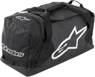 Velká textilní motokrosová cestovní taška  ALPINESTARS BAG GOANNA barva černá/bílá, kapacita 125 litrů 