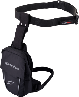 Textilní taška pro připevnění na nohu / taška na nohu ALPINESTARS ACCESS THIGH BAG černá/šedá