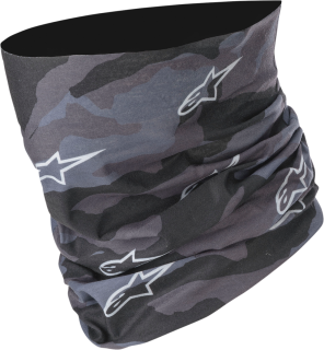 Lehký bezešvý nákrčník / tuba / šátek ALPINESTARS NECKTUBE TACTICAL barva černá/šedá