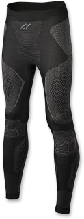 Bezešvé dlouhé termo kalhoty ALPINESTARS RIDE TECH TOP WINTER 4752217106, barva černá/šedá  