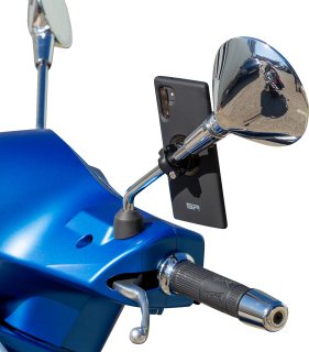 Držák mobilního telefonu s montáží na zrcátko SP CONNECT MIRROR MOUNT 53136 na zrcátka o průměru 10 – 16 mm 