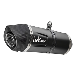 Koncovka výfuku LeoVince LV One Evo Stainless Steel Slip-On pro BETA RR 125 LC CBS 21-23 černá  