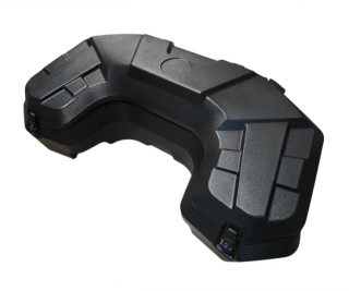 Uzamykatelný zadní box na čtyřkolku SHARK ACCESSORIES AX110 objem 110 litrů, barva černá, bez kanystru  