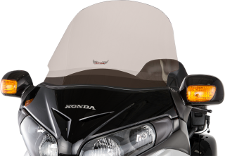 Plexi motocyklu SLIPSTREAMER pro HONDA GOLD WING GL 1800 rok 2001-2015 barva kouřová, výška plexi 66 cm (26") 
