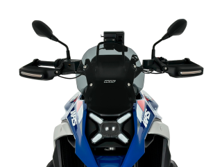 Plexi motocyklu WRS ENDURO pro BMW R 1300 GS ABS rok 2023-2024 barva tmavě kouřová