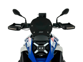 Plexi motocyklu WRS SPORT pro BMW R 1300 GS ABS rok 2023-2024 barva tmavě černá