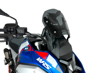 Plexi motocyklu WRS SPORT pro BMW R 1300 GS ABS rok 2023-2024 barva tmavě kouřová