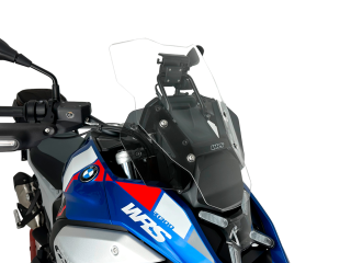 Plexi motocyklu WRS TOURING BM088T pro BMW R 1300 GS ABS rok 2023-2024 barva čirá bez deflektorů 