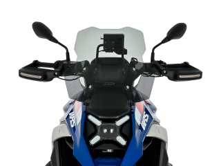 Plexi motocyklu WRS TOURING BM088F pro BMW R 1300 GS ABS rok 2023-2024 barva kouřová bez deflektorů 