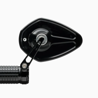 Zpětné zrcátko motocyklu do konců řidítek MOTOGADGET MO.VIEW SPORT 60 org.číslo 7004050, pro průměr řidítek 22 mm, 1 kus 