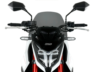 Plexi motocyklu WRS verze SPORT pro HONDA HORNET 750 ABS rok 2023-2024 barva tmavě kouřová, výška plexi 32 cm