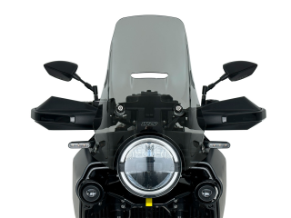 Plexi motocyklu WRS verze CAPONORD pro HUSQVARNA NORDEN 901 ABS rok 2022-2023 barva čirá, výška plexi 40 cm 