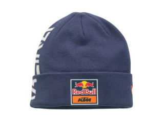 Dětská čepice / dětský pletený kulich KTM KIDS RED BULL REPLICA TEAM WINTER modrá/oranžová