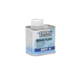 A Brzdová kapalina DRAG SPECIALTIES BREAK FLUID DOT 4 obsah 250 ml