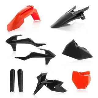Sada plastů ACERBIS FULL KIT KTM SXF rok 2016-2018 barva černá/oranžová