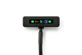 Vodotěsný micro led indikátor DAYTONA MICRO LED INDICATOR BETA 87467 barva černá, rozměry 46,8 × 13,8 × 11,5 mm