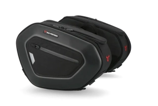 Textilní sedlové brašny motocyklu SW MOTECH PRO BLAZE SADDLEBAG SETS pro KAWASAKI Z H2 1000 ABS rok 2020-2024 - barva černá- pár 