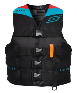 Pánská vesta pro vodní sporty SLIPPERY HYDRO VEST černá/červená/modrá velikost S/M