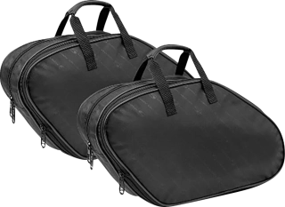 Textilní tašky pro vložení do kufrů SADDLEMEN SADDLEBAG LINERS DXT EX000968I barva černá, pár, velikost L