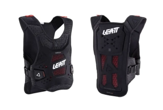 A Hrudní a zádový chránič LEATT REAFLEX CHEST PROTECTRON barva černá, velikost S/M pro výšku postavy 160-172 cm
