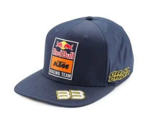 Pánská čepice - kšiltovka KTM RED BULL KTM BRAD BINDER FLAT CAP rovný kšilt