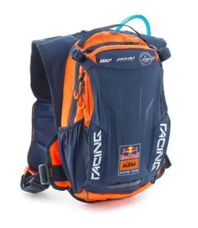 Picí vak KTM REPLICA TEAM BAJA HYDRATION BACKPACK 24 modrá/oranžová, objem picího vaku 2 litry 