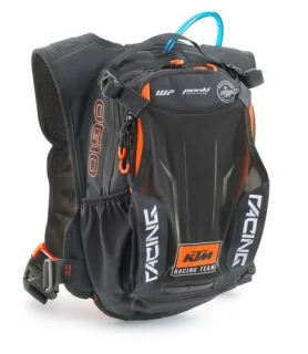 Picí vak KTM REPLICA TEAM BAJA HYDRATION BACKPACK 24 černá/oranžová, objem picího vaku 2 litry 