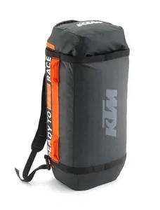 Sportovní taška - textilní batoh KTM PURE DUFFLE BAG černá/oranžová obsah 45 litrů 