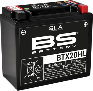 Baterie motocyklu  BATTERY BS BTX20HL