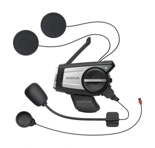 Komunikační zařízení / headset  pro motorkáře s kamerou SENA 50C SE 4K MESH HEADSET HARMAN KARDON  50C-01