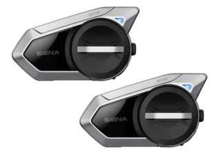 Komunikační zařízení / headset  pro motorkáře SENA 50S dosah 2 km, balení dvou jednotek