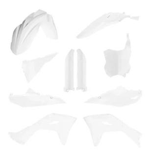 Sada plastů FULL KIT ACERBIS KAWASAKI KX 450 / 450 X rok 2024-2026 barva bílá