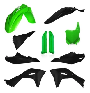 Sada plastů FULL KIT ACERBIS KAWASAKI KX 450 / 450 X rok 2024-2026 barva černá/zelená