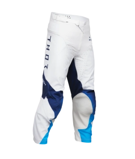 Dětské motokrosové - enduro kalhoty THOR LAUNCHMODE STORM barva navy/modrá/bílá