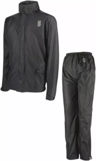 Nepromokavý, voděodolný set kalhot a bundy /pláštěnka OJ ATMOSFERE METROPOLITANE s.r SYSTEM RAIN SUIT SET barva černá 