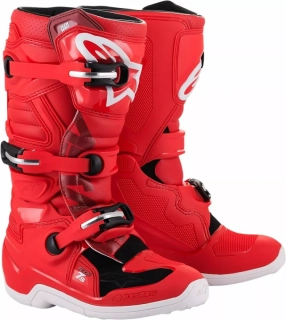 Dětské motokrosové boty / MX obuv ALPINESTARS TECH 7S barva černá/červená