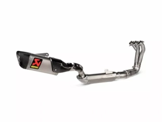 Kompletní výfuk motocyklu AKRAPOVIČ Racing line pro Yamaha MT-09 Tracer 2021-2024