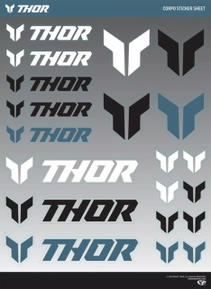 Arch samolepek THOR DECAL SHEET THOR CORPO rozměr 24 cm x 33 cm 