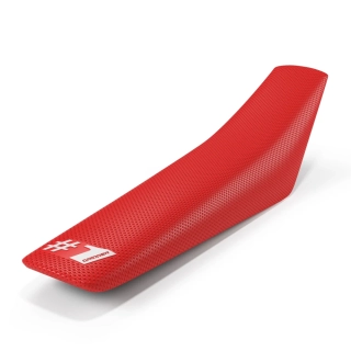 Potah sedla ONEGRIPPER SEAT COVER V2 barva červená, rozměr 93x41,5cm 