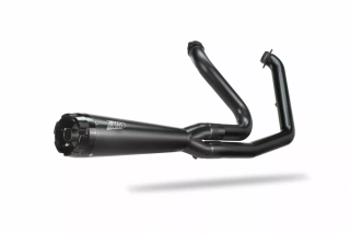 Výfukový systém motocyklu ZARD FULL KIT EXHAUST SYSTEM 2:1 pro motocykl HARLEY DAVIDSON BREAKOUT / FAT BOY rok 2017-2024 viz popis, barva černá matná / černá koncovka