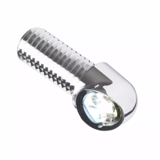 Homologovaný přední led motocyklový blinkr + zadní světlo 2V1 MOTOGADGET MO.BLAZE TENS 4 , balení 1 kus, leštěný chrom  