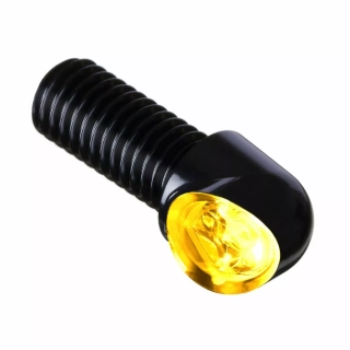 Homologovaný zadní led motocyklový blinkr + zadní světlo + brzdové světlo 3V1 MOTOGADGET MO.BLAZE TENS 3 , balení 1 kus, barva černá 