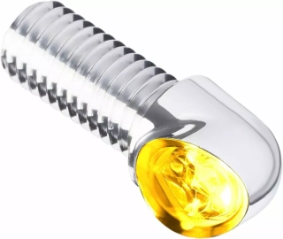 Homologovaný led motocyklový blinkr  MOTOGADGET MO.BLAZE TENS 1 pozice montáže zadní nebo přední, balení 1 kus, barva leštěný chrom