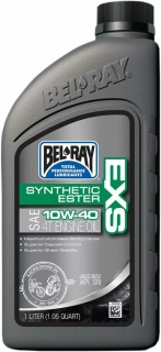 Plně sysnetický olej BEL-RAY EXS 10 W-40 4T ENGINE OIL balení 1 litr 