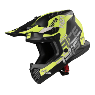 Dětská motokrosová přilba / MX helma ACERBIS PROFILE JUNIOR barva černá/fluo žlutá matná 