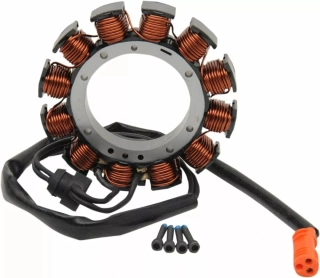 Stator alternátoru DRAG SPECIALTIES pro HARLEY DAVIDSON XL rk 2007-2014 viz popis, nahrazuje OEM 29997-07A