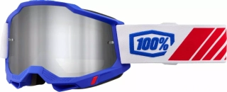 Motokrosové brýle 100% ACCURI 2 KOLBY 50014-00050 se zrcadlovým objektivem + čirý 
