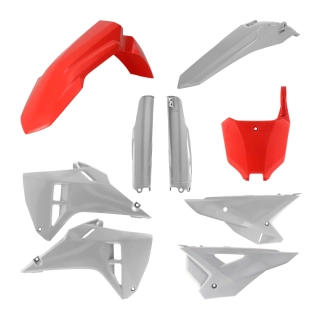 Sada plastů motocyklu ACERBIS pro HONDA CRF 250 /450 ROK 2025 barva červená/šedá