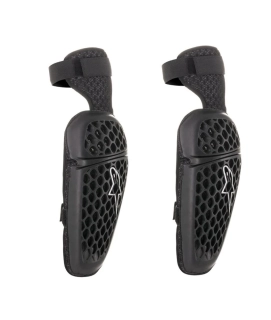 a Dětské loketní chrániče ALPINESTARS BIONIC PLUS 6546119-10-LXL černé velikost L/XL, pár 